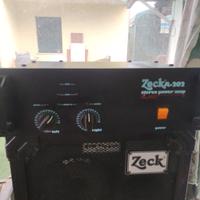 Casse acustiche e amplificatore ZECK
