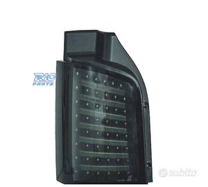 FANALI A LED NERI PER VOLKSWAGEN VW T5 2P MULTIVAN