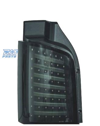 FANALI A LED NERI PER VOLKSWAGEN VW T5 2P MULTIVAN