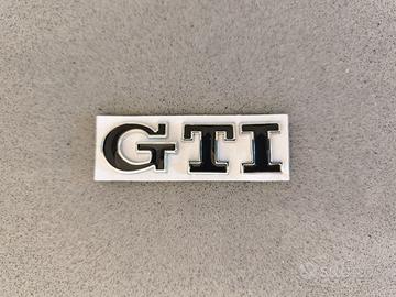 Scritta emblema logo GTI x Volkswagen Golf