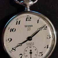 Orologio da tasca Sexima 17 Jewels Incabloc
