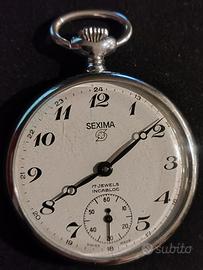 Orologio da tasca Sexima 17 Jewels Incabloc