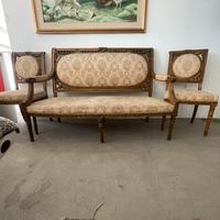 1 divano + 2 sedie vintage anni ‘20
