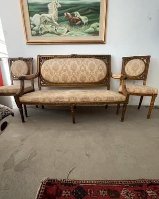 1 divano + 2 sedie vintage anni ‘20