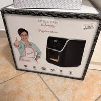 Set Friggitrice Ad Aria +Accessori+libro ricette