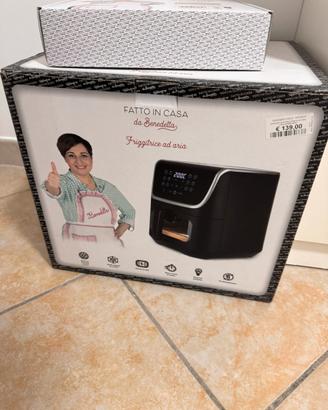 Set Friggitrice Ad Aria +Accessori+libro ricette