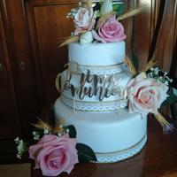 Torta finta Prima Comunione