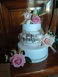 Torta finta Prima Comunione