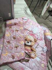 trapunta lettino e paracolpi 