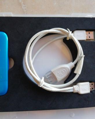 Chiavetta 2 USB blu Modem Router per internet