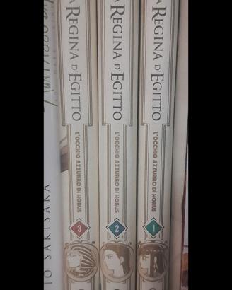 Lotto Manga La Regina d'Egitto Vol. 1, 2, 3