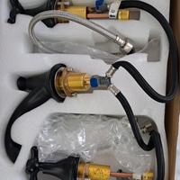 Rubinetto tre fori nero