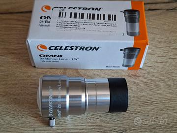 Celestron Omni barlow 2x telescopio 