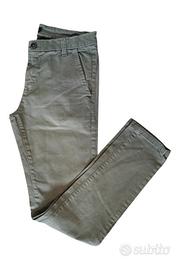 Pantaloni uomo tg. 44 colore verde oliva