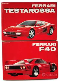 Set de 2 libros Ferrari F40 e Testarossa