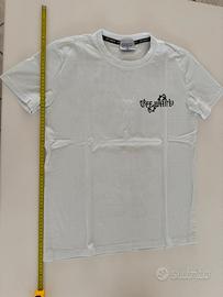 T-shirt Off-White Bianca con Grafica Mouse Inka M