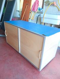 mobile acquario rinforzo in ferro