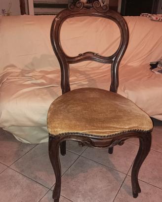 2 sedie antiche