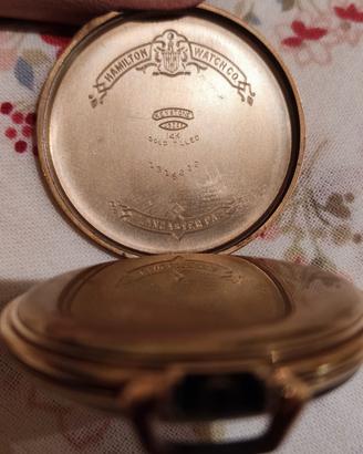 Cassa orologio da tasca antico 