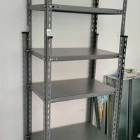 Scaffale metallo verniciato con bulloni  6 ripiani