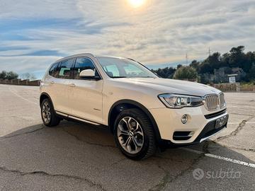 BMW X3 X-LINE/2.0 X-Drive 190CV/CERCHI 18"/PELLE/