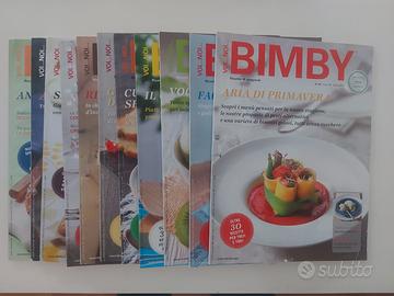 Set di n.11 riviste di Noi Voi Bimby 2016