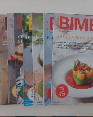 Set di n.11 riviste di Noi Voi Bimby 2016