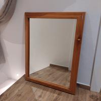 specchio in ciliegio