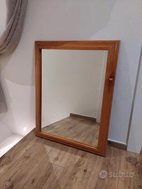 specchio in ciliegio