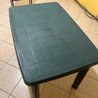 Tavolo fa giardino
