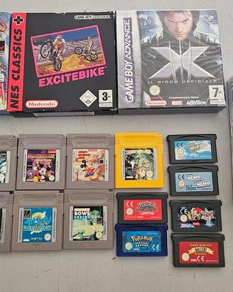 Giochi e Console Gameboy Classic Color e Advance