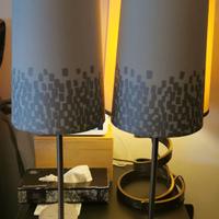 Coppia di lampade Ikea Grundton
