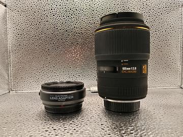 Sigma 105mm f/2.8 EX DG macro x 4/3