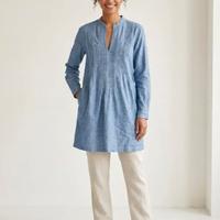 Tunica in 100% Lino Denim & Supply Ralph Lauren -