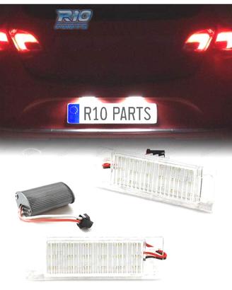 LUCI TARGA A LED OPEL ZAFIRA B ASTRA H CORSA D INS