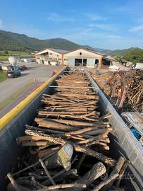 Legna secca, gia tagliata, 120 euro un cubo conse