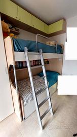 letto castello cameretta / pensili