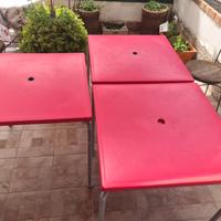 3 tavoli quadrati tavolo quadrato giardino bar cas