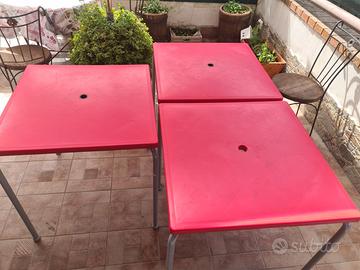 3 tavoli quadrati tavolo quadrato giardino bar cas