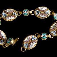 Bracciale vintage micromosaico millefiori