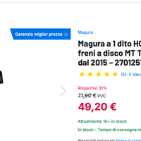 Coppia leve Magura HC3