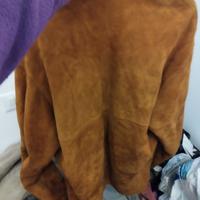 Montone uomo in vera pelle shearling vintage