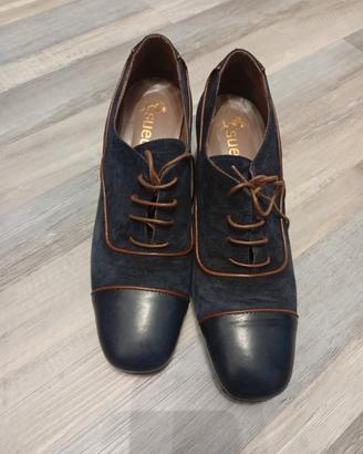 scarpe con tacco basso