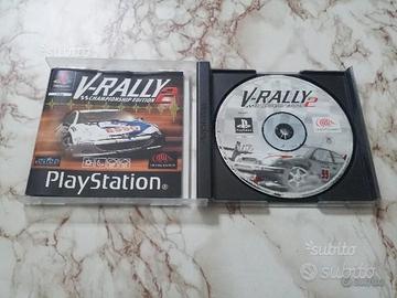 V-rally 2 gioco playstation ps1 psx pal italiano