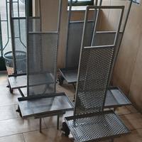 carrello da lavoro acciaio