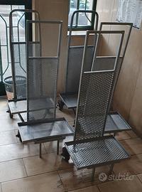 carrello da lavoro acciaio