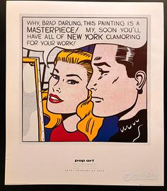 Poster mostra Roy Lichtenstein “Masterpiece”
