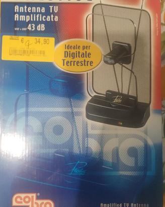 antenna TV portatile nuova