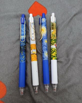 Set 4 penne sfera Van Gogh