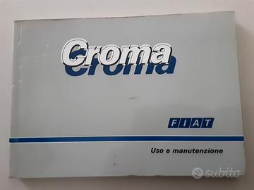 libretto uso e manutenzione Fiat Croma 